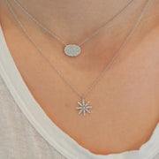 White Flower Necklace