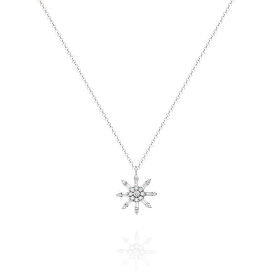 White Flower Necklace