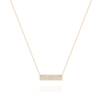 Yellow Bar Necklace