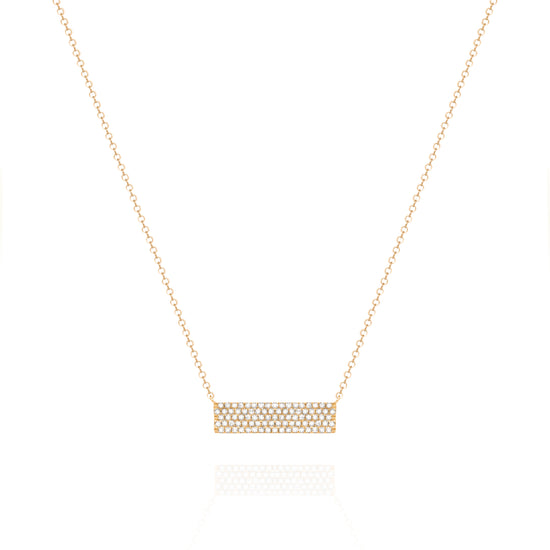 Yellow Bar Necklace