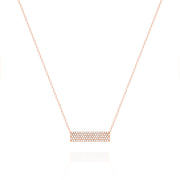Rose Bar Necklace