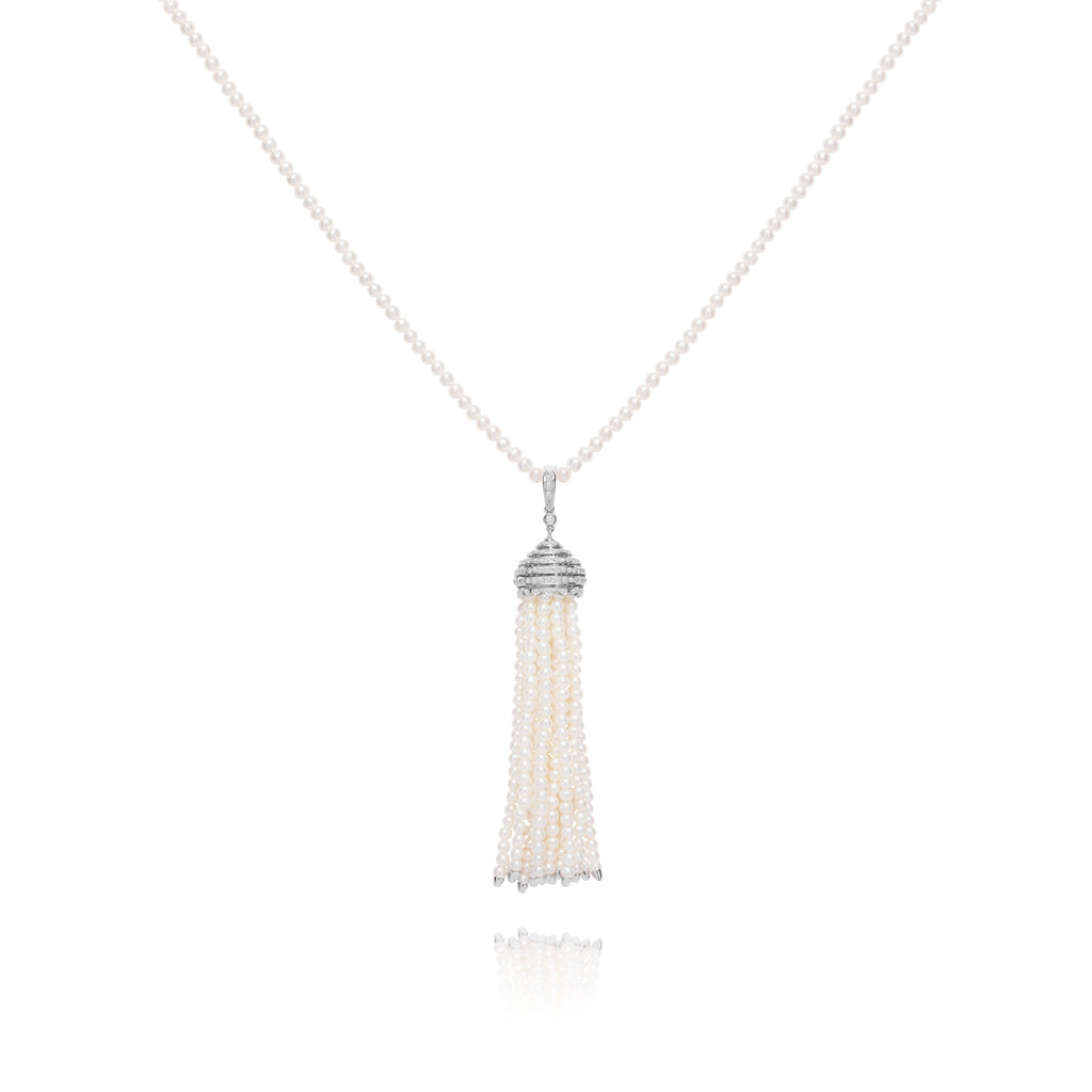 Plus Size - Pearl Tassel Chain Pendant Necklace - Torrid Plus Size - Pearl Tassel Chain Pendant Necklace - Torrid