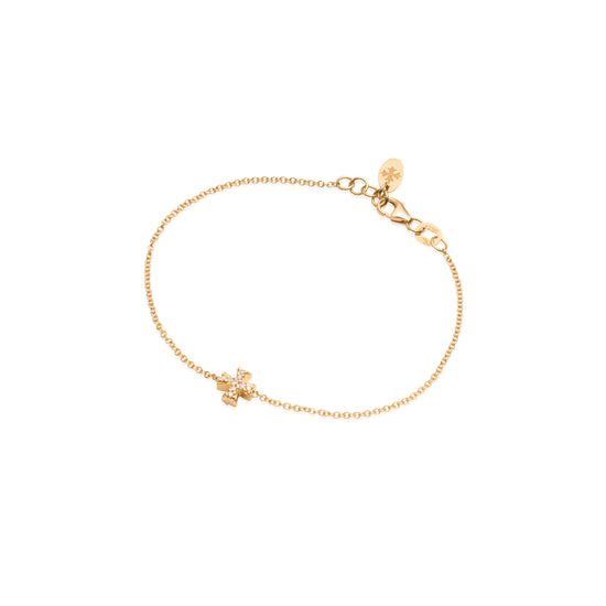 Signature Maltese Cross Charm Bracelet