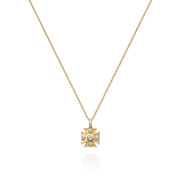Signature Maltese Cross Charm Pendant