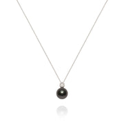 Diamond and Tahitian Pearl Pendant