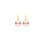 Signature Shepherd's Hook Burmese Pearl Earrings